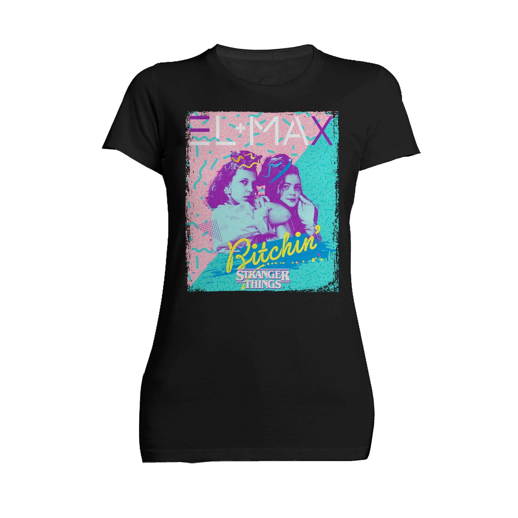Stranger Things Bitchin Official Women's T-Shirt