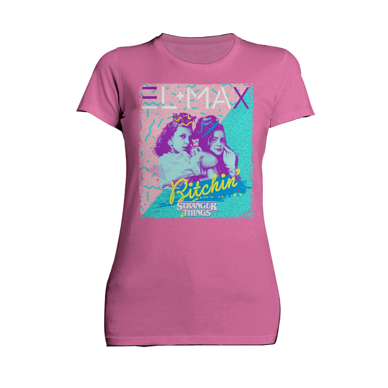 Stranger Things Bitchin Official Women's T-Shirt
