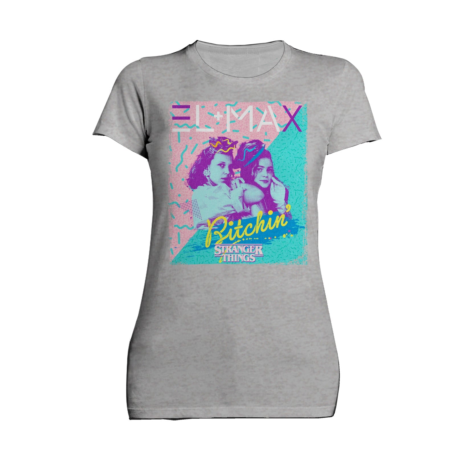 Stranger Things Bitchin Official Women's T-Shirt