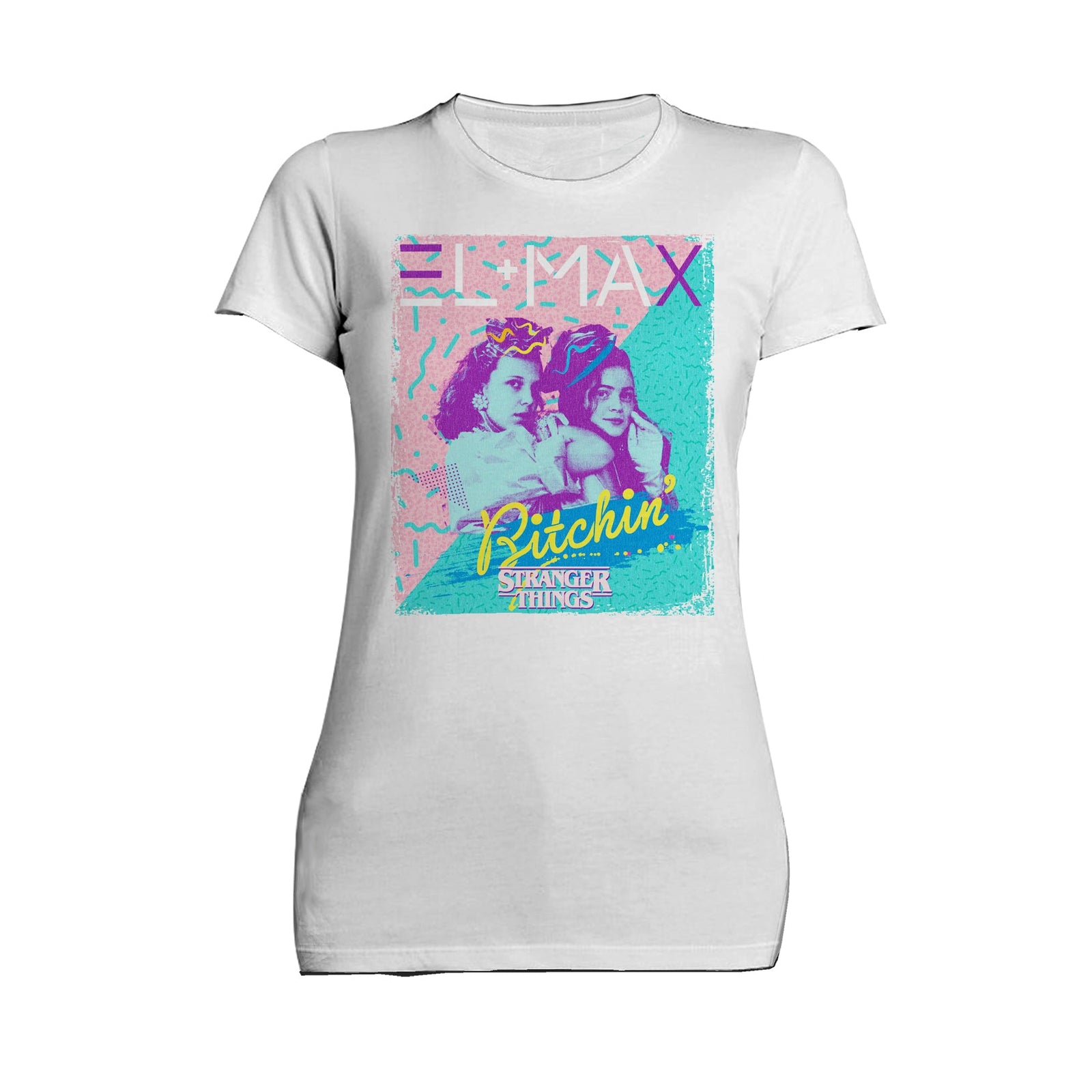 Stranger Things Bitchin Official Women's T-Shirt