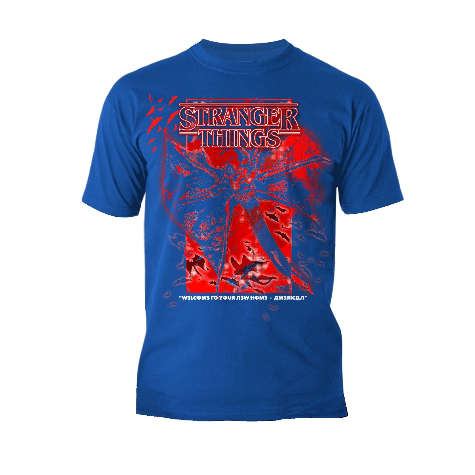 Stranger Things Demobat Poster America Men's T-Shirt