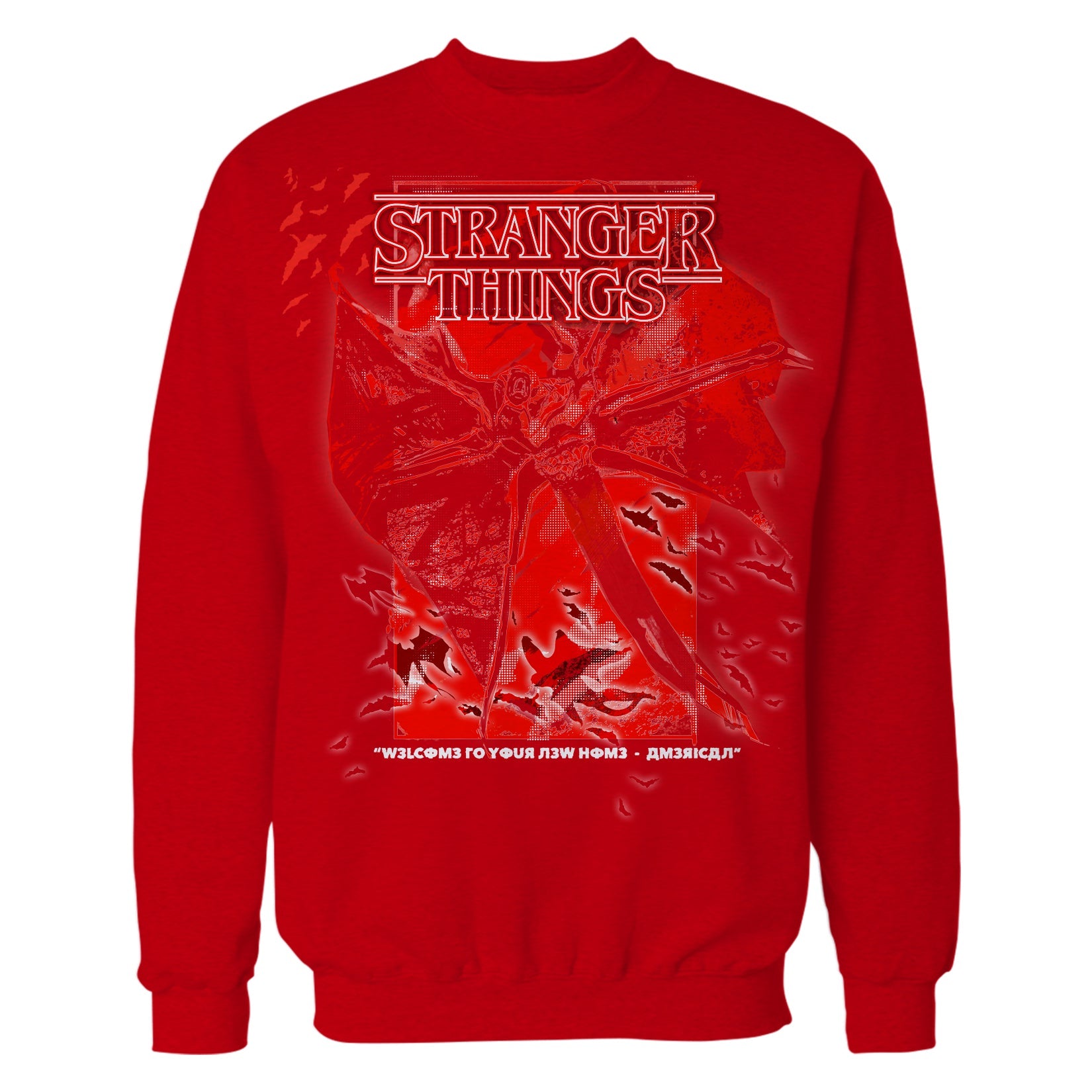 Stranger Things Demobat Poster America Sweatshirt