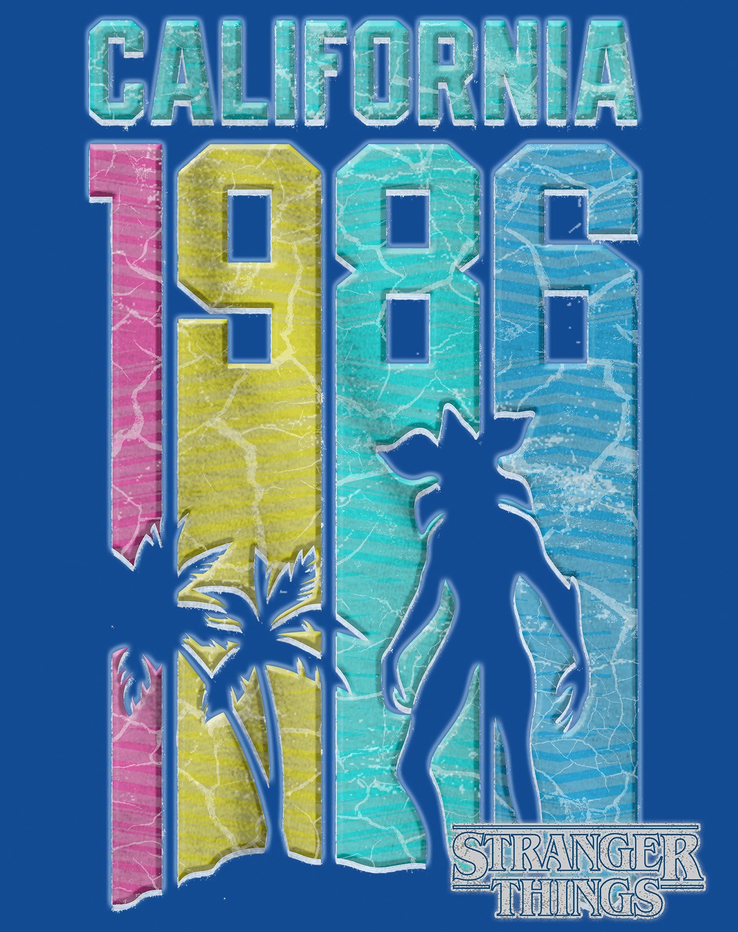 Stranger Things Demogorgon California 1986 Sweatshirt
