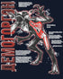 Stranger Things Demogorgon Profile Anatomy Men's T-Shirt