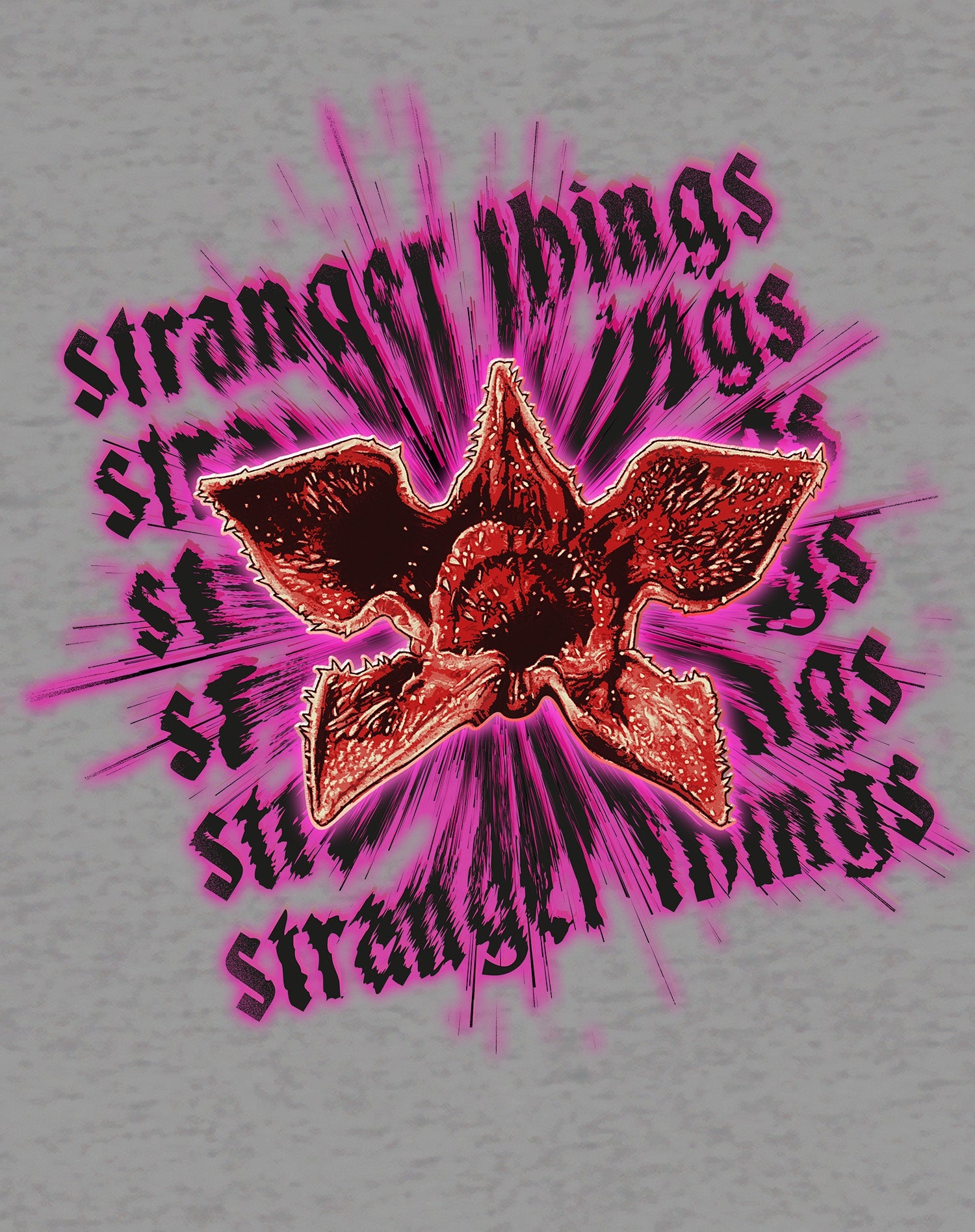 Stranger Things Demogorgon Splash Head Men's T-Shirt