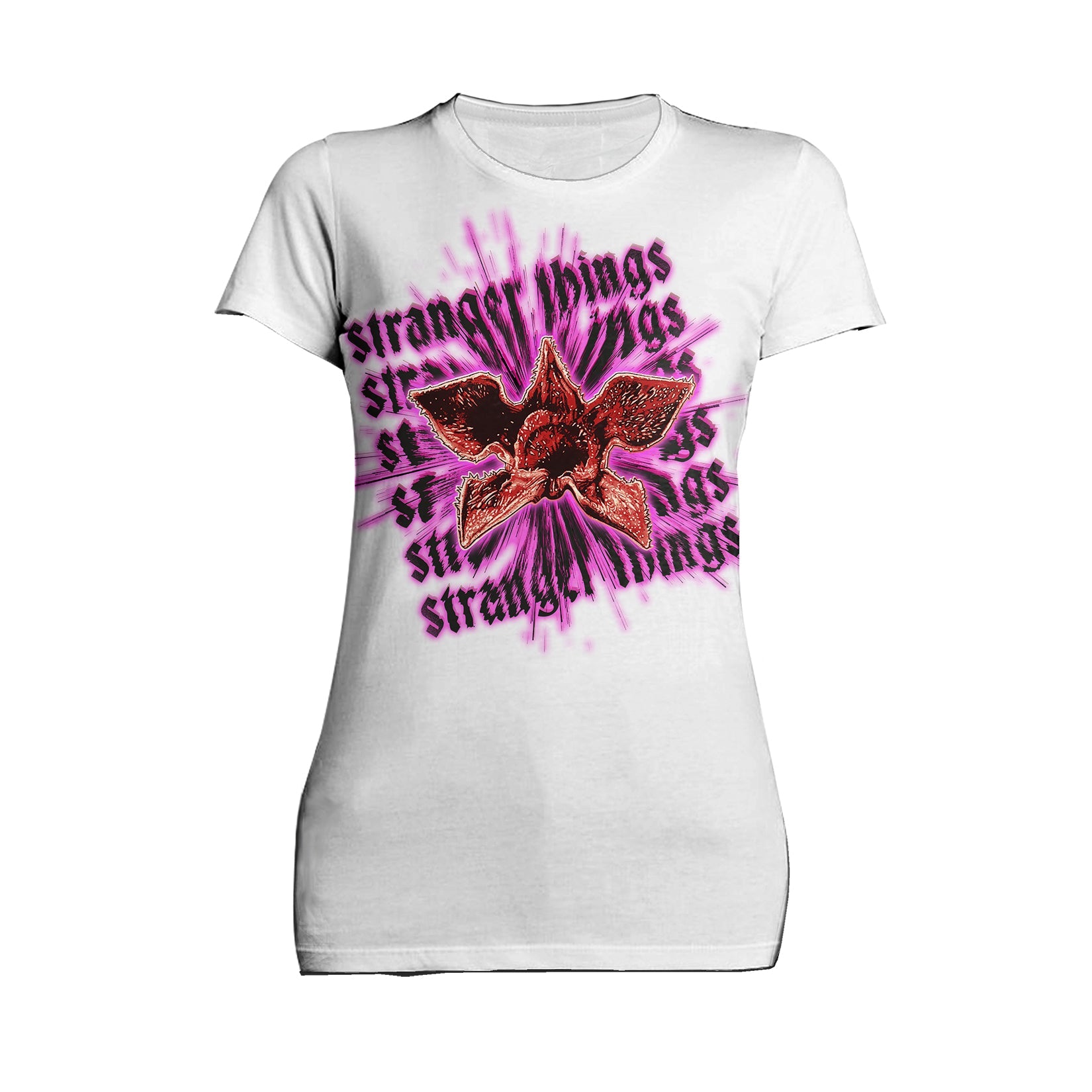 Stranger Things Demogorgon Splash Head Women's T-Shirt