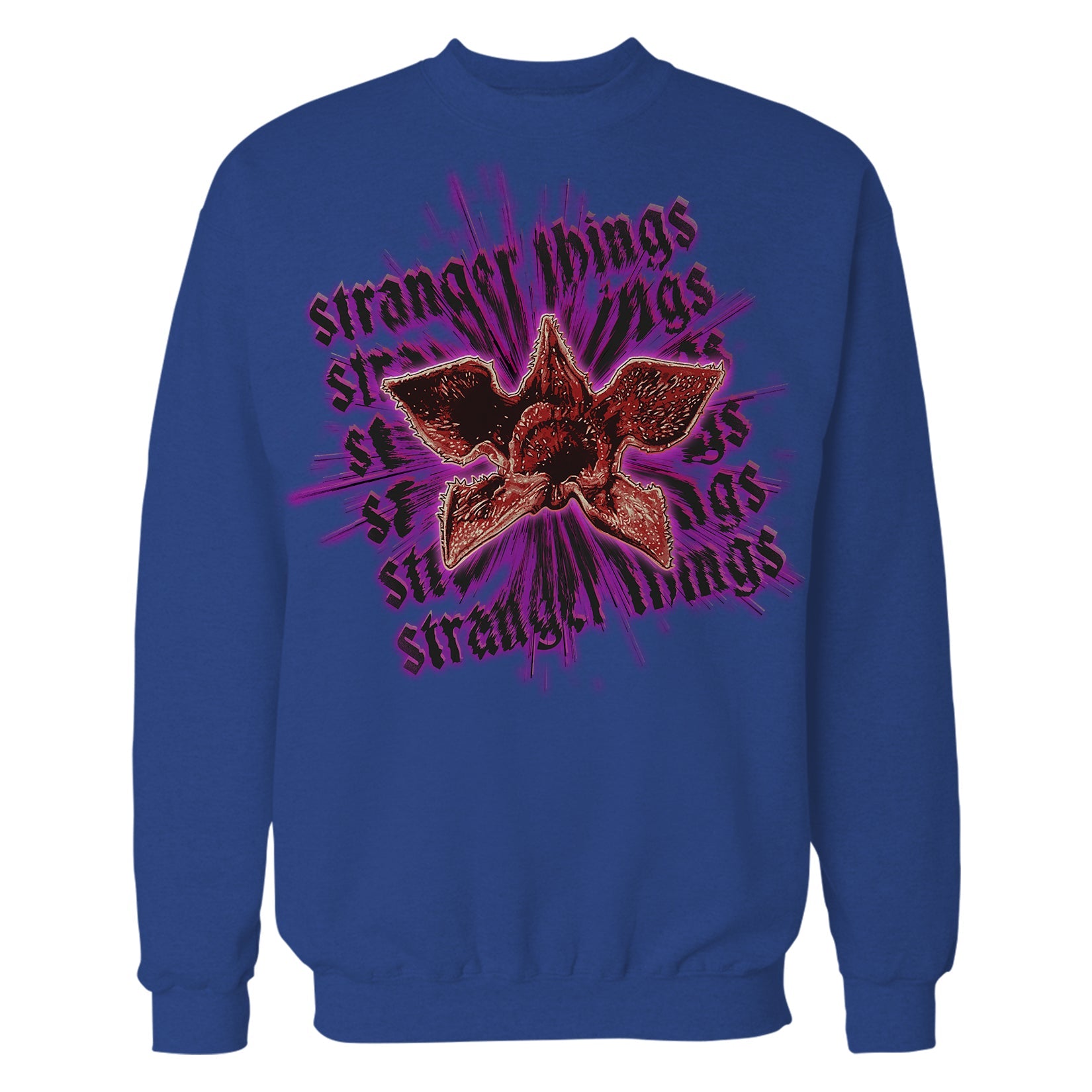 Stranger Things Demogorgon Splash Head Sweatshirt