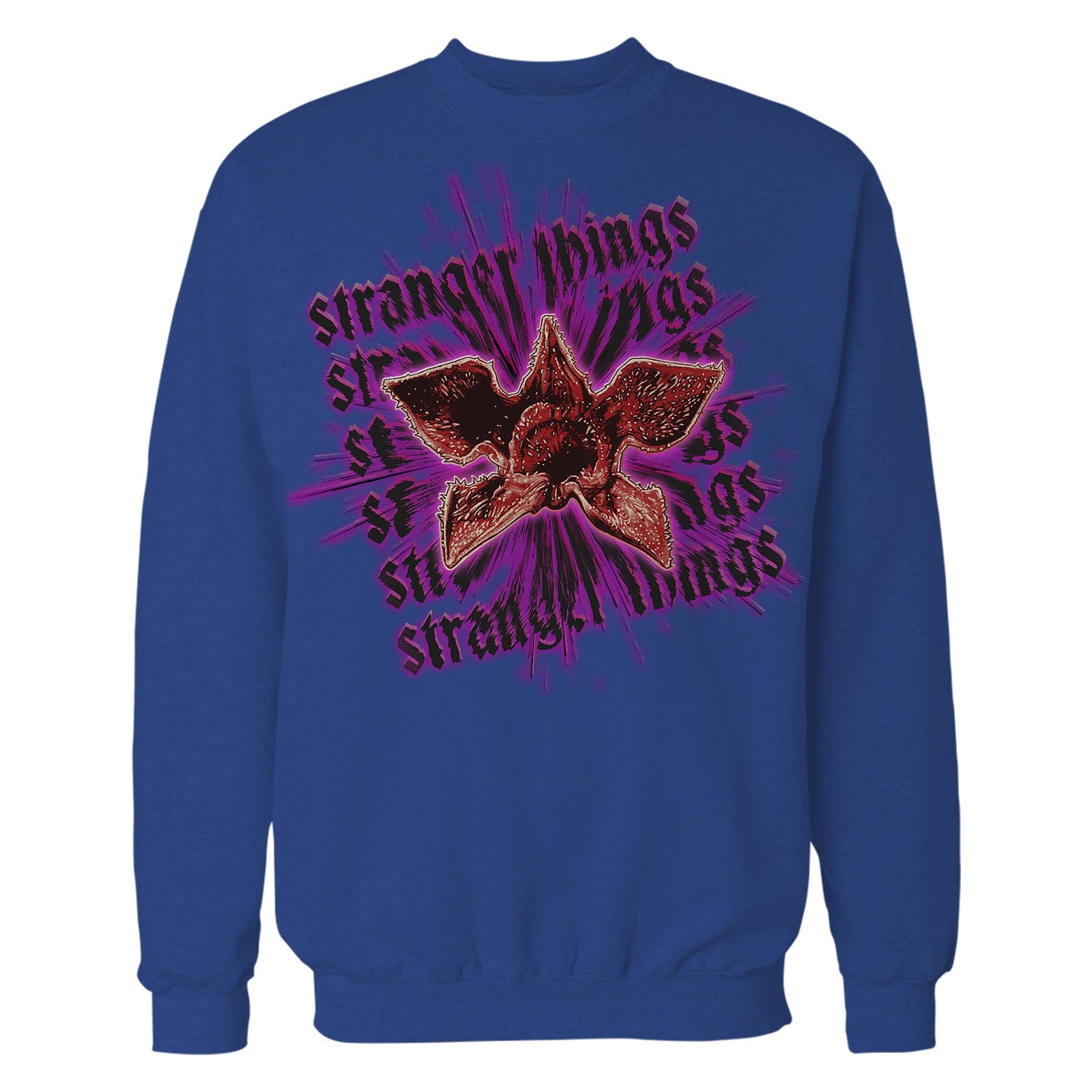 Stranger Things Demogorgon Splash Head Sweatshirt