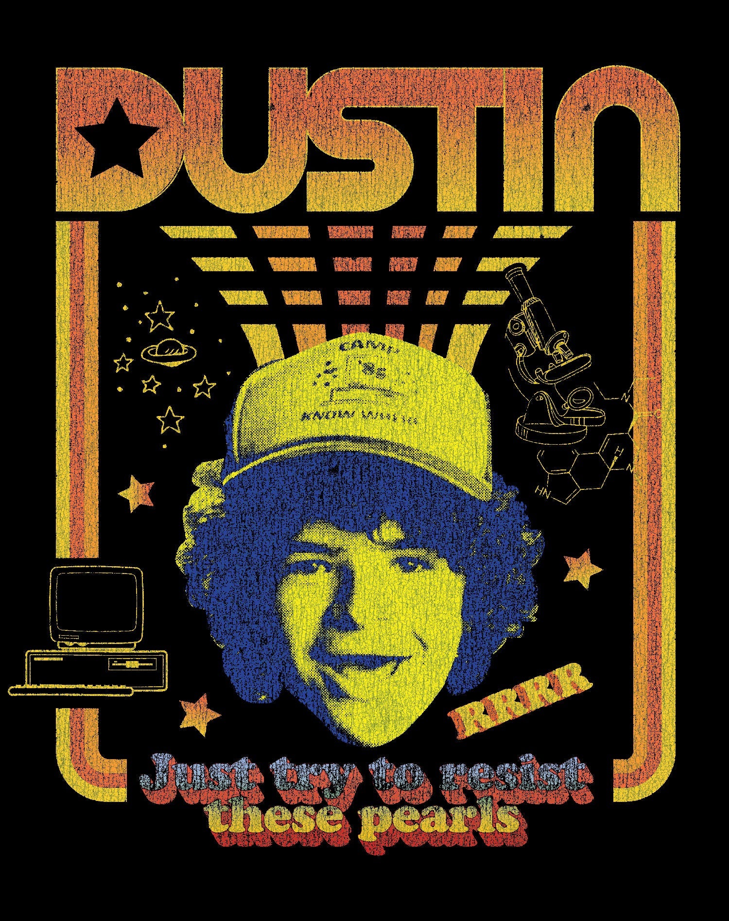 Stranger Things Dustin Pearls Official Sweatshirt