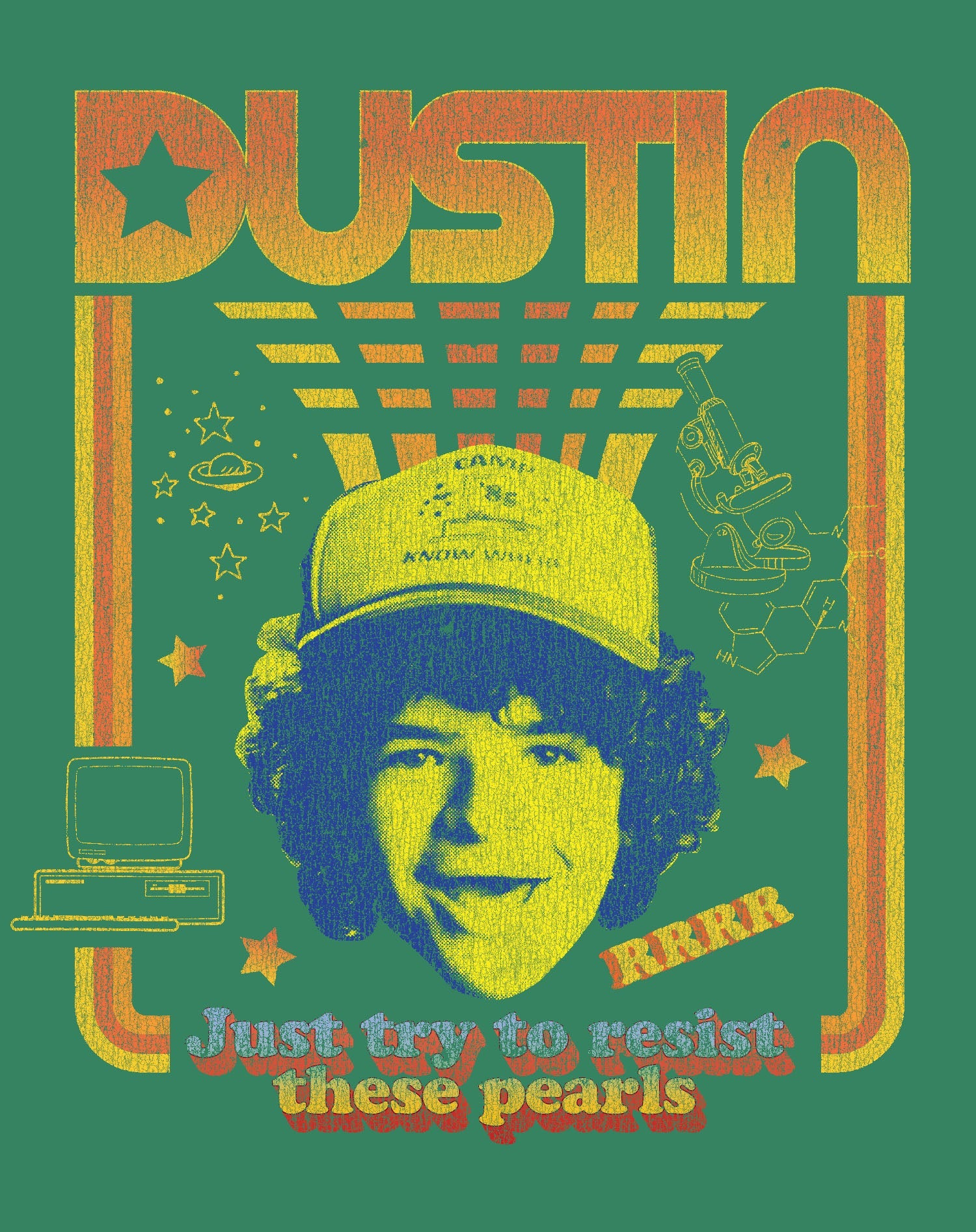 Stranger Things Dustin Pearls Original Men's T-Shirt