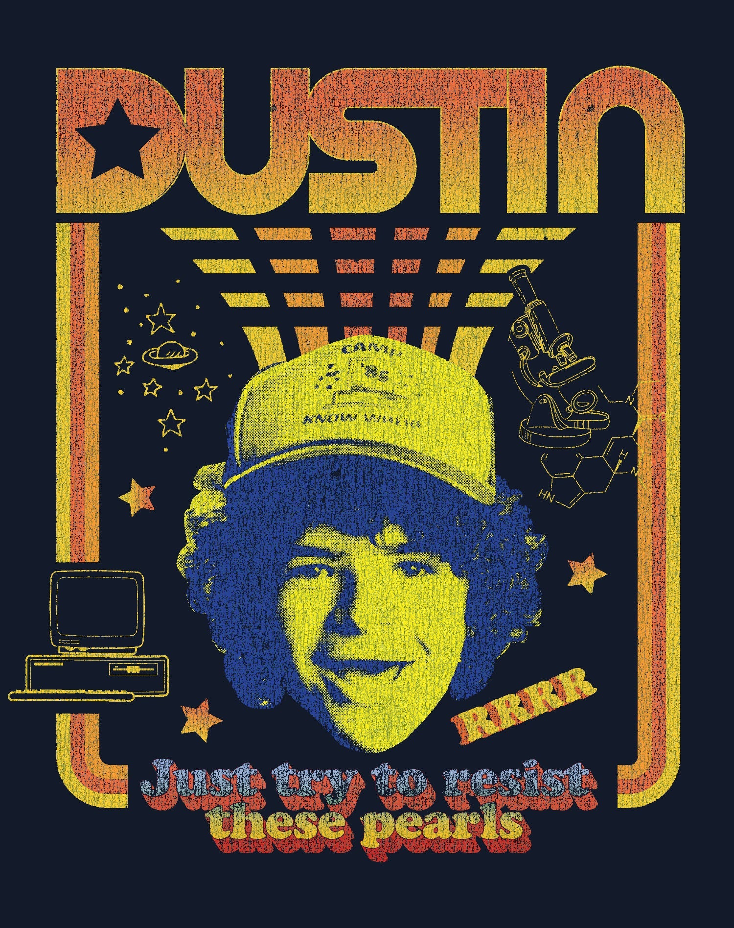Stranger Things Dustin Pearls Original Men's T-Shirt