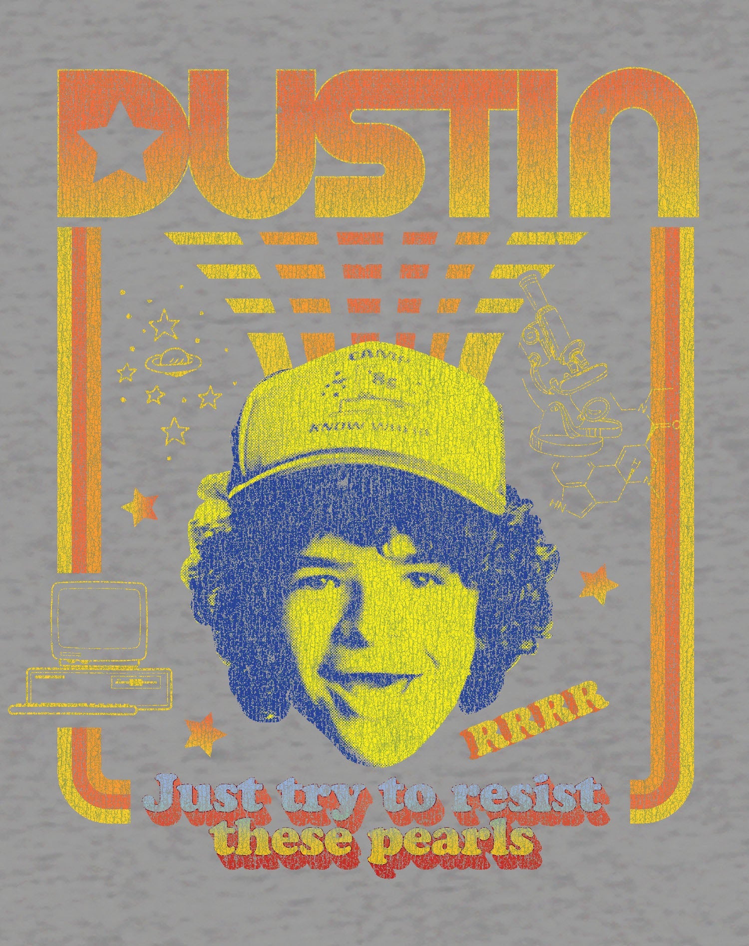 Stranger Things Dustin Pearls Official Sweatshirt