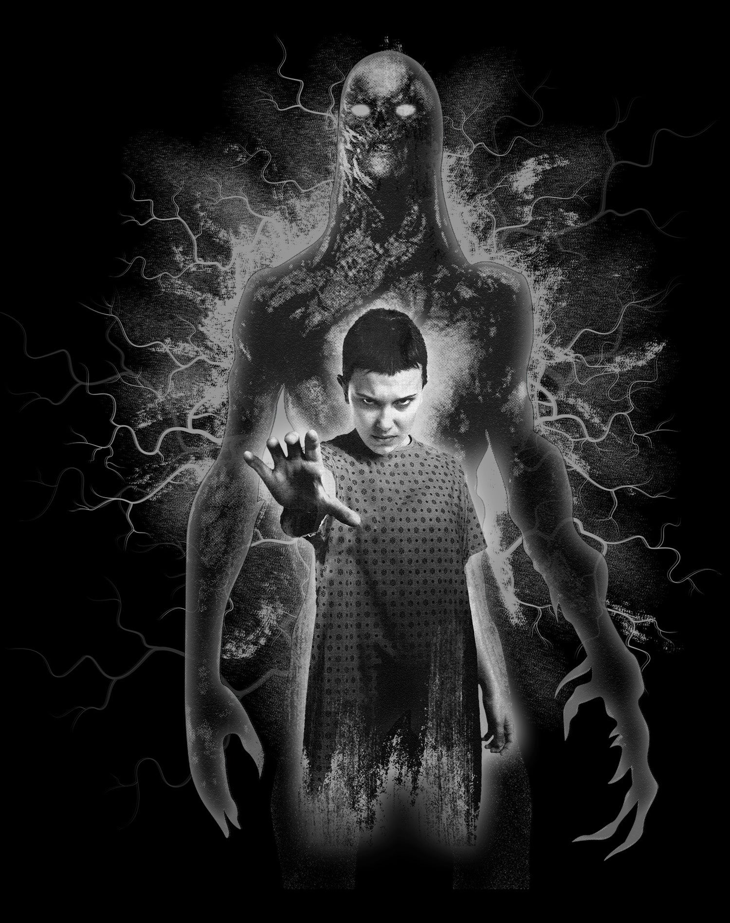 Stranger Things Eleven Vecna Mothergate Men's T-Shirt