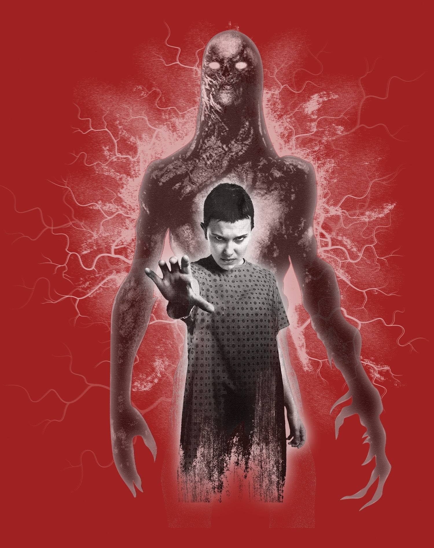 Stranger Things Eleven Vecna Mothergate Men's T-Shirt
