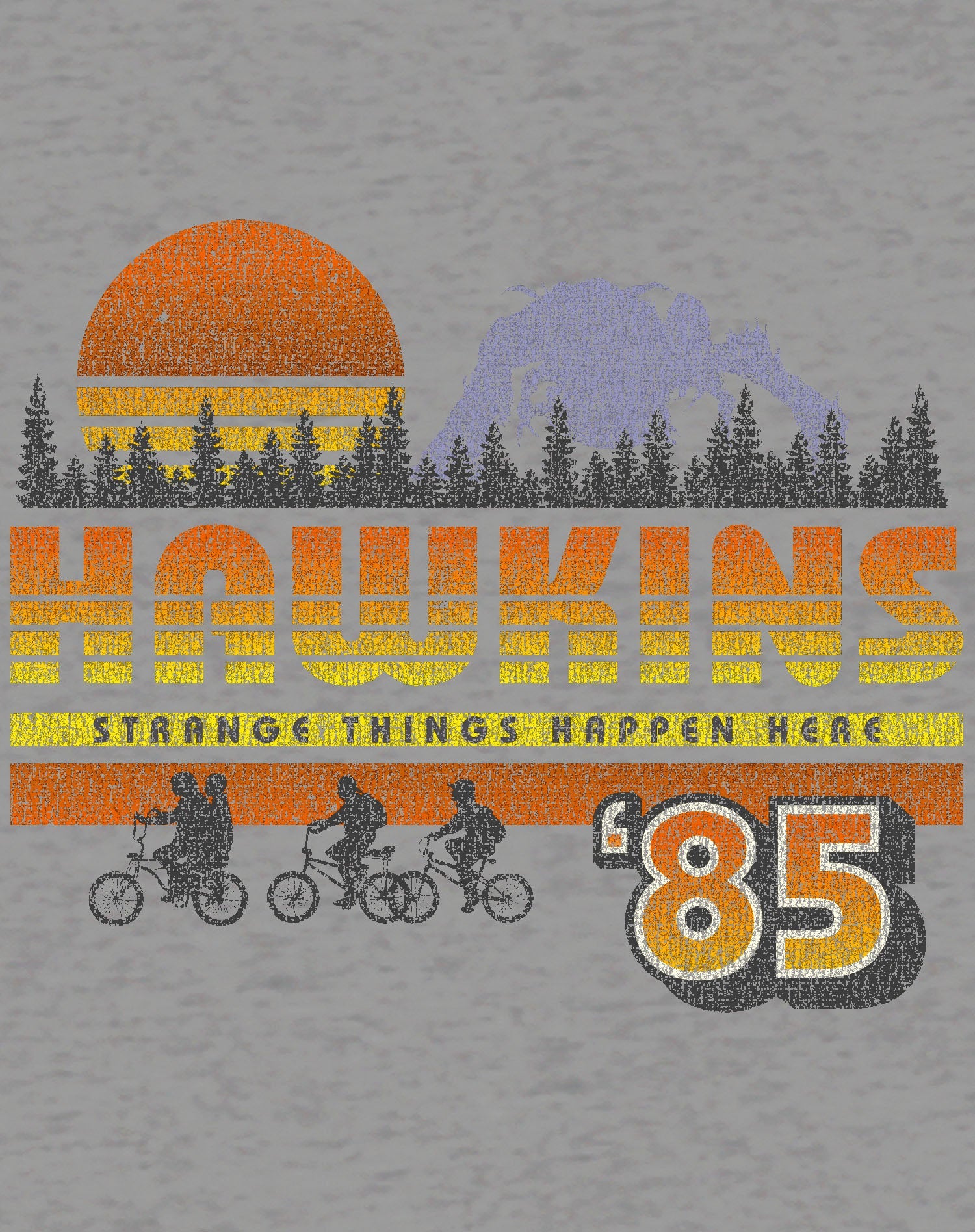 Stranger Things Happen Here Original Men's T-Shirt