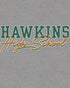Stranger Things Hawkins High Logo Classic Official Women's T-Shirt