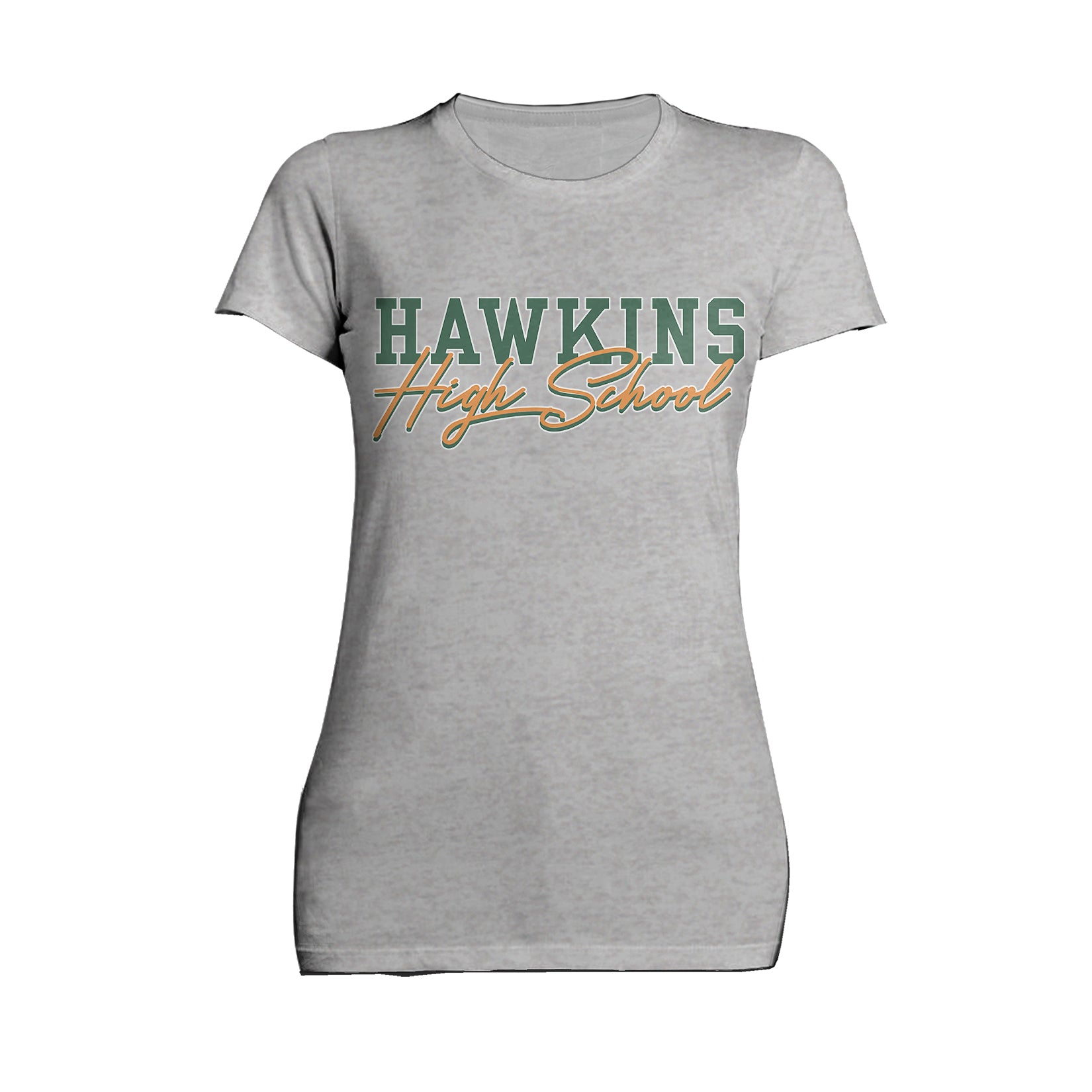 Stranger Things Hawkins High Logo Classic Official Women's T-Shirt