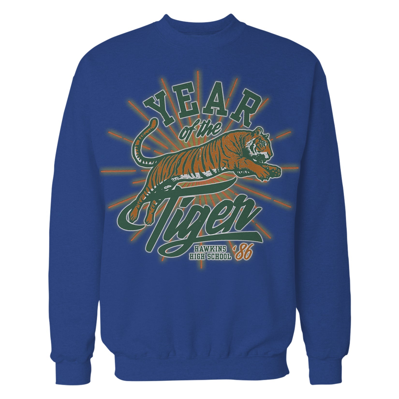 Stranger Things Hawkins High Tigers 1986 Sweatshirt