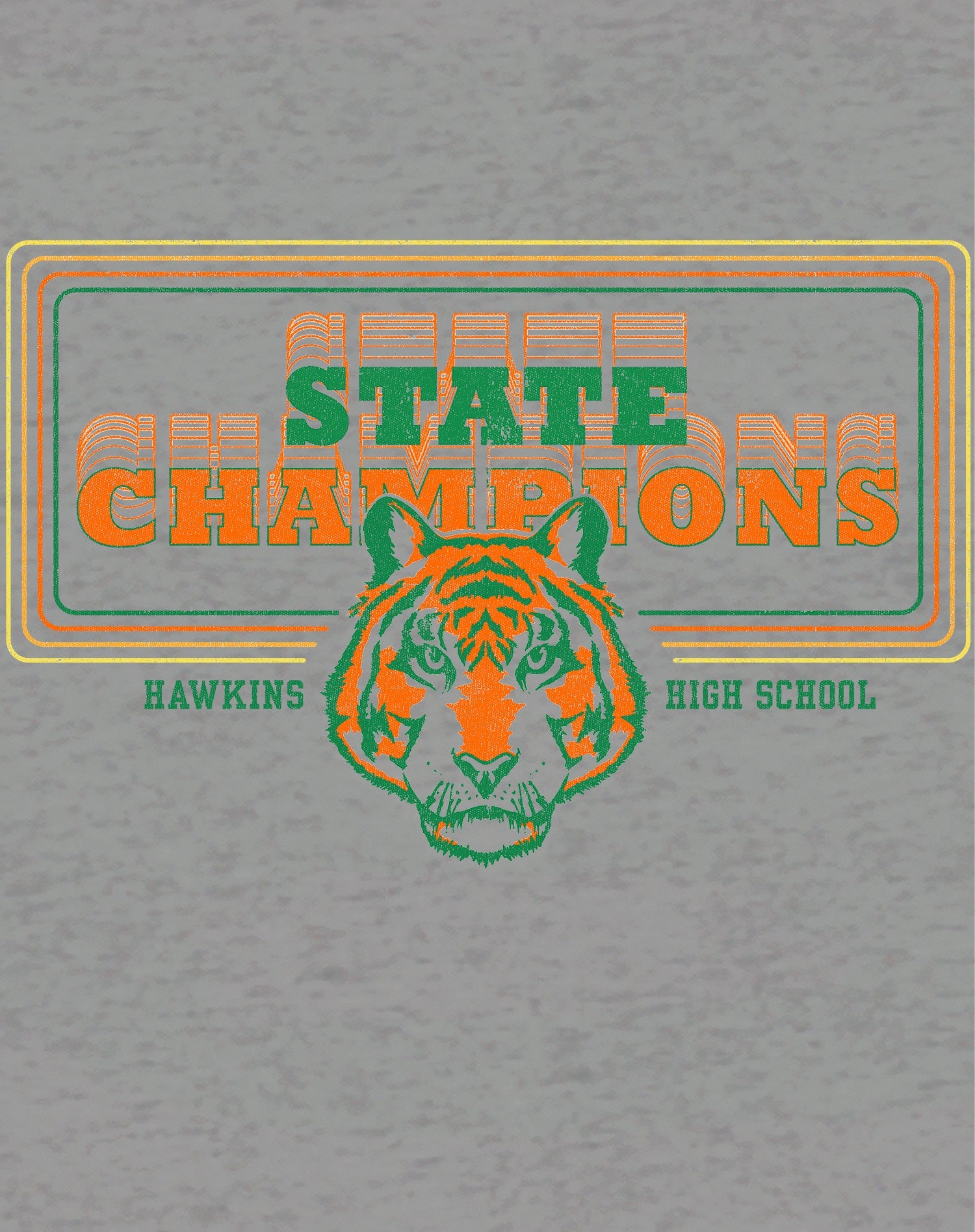 Stranger Things Hawkins High Tigers Champions Sweatshirt