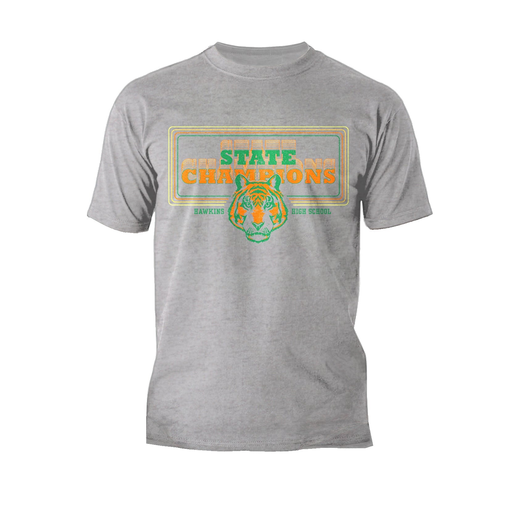 Stranger Things Hawkins High Tigers Champions Men's T-Shirt