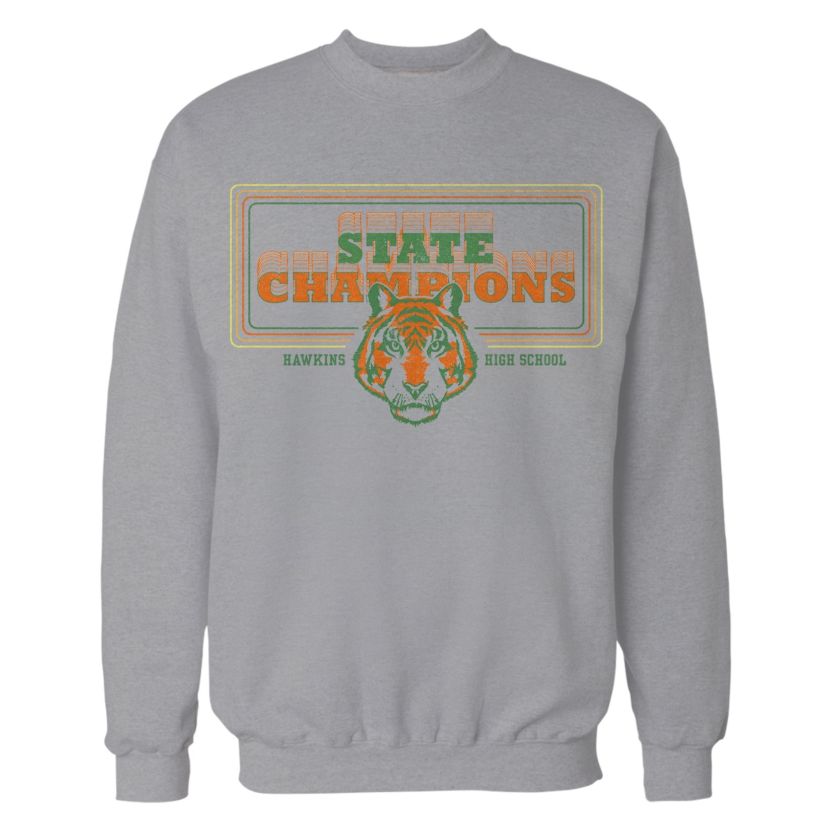 Stranger Things Hawkins High Tigers Champions Sweatshirt