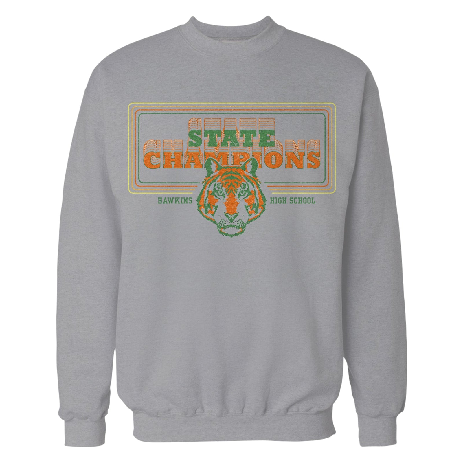 Stranger Things Hawkins High Tigers Champions Sweatshirt