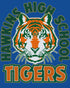 Stranger Things Hawkins High Tigers Stare Sweatshirt