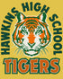 Stranger Things Hawkins High Tigers Stare Men's T-Shirt