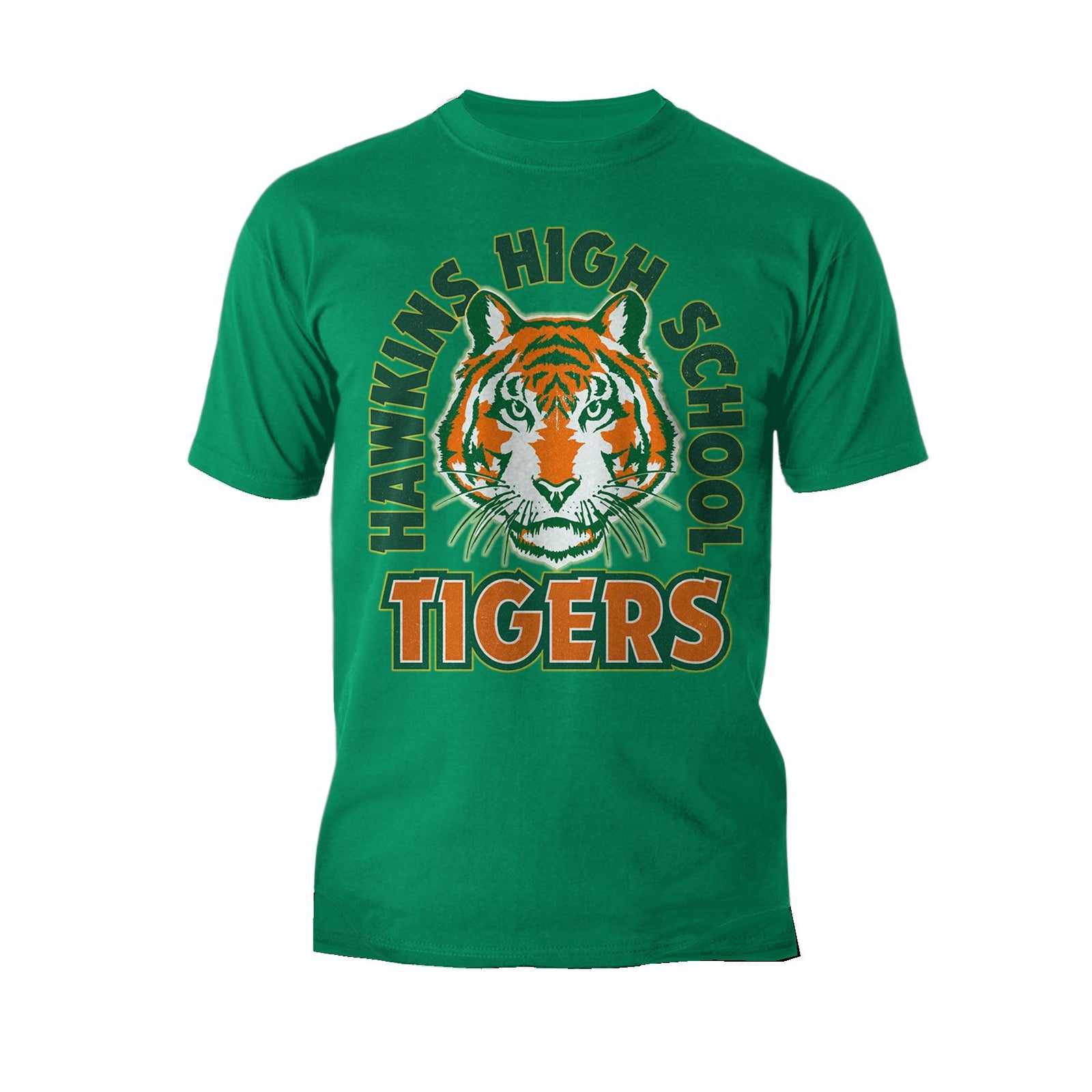 Stranger Things Hawkins High Tigers Stare Men's T-Shirt