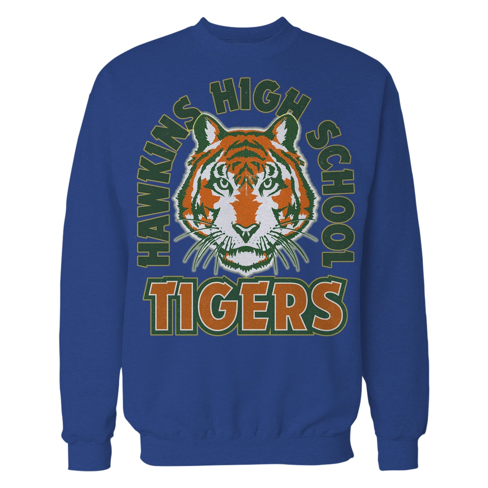Stranger Things Hawkins High Tigers Stare Sweatshirt