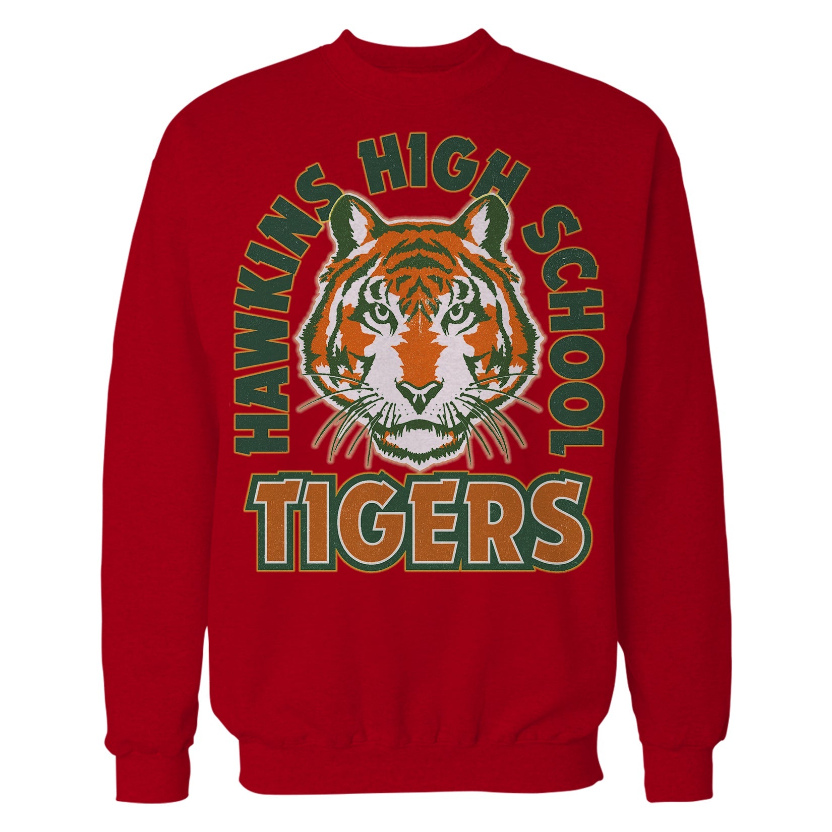 Stranger Things Hawkins High Tigers Stare Sweatshirt