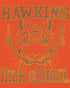 Stranger Things Hawkins High Tigers Varsity Retro Men's T-Shirt