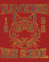 Stranger Things Hawkins High Tigers Varsity Retro Men's T-Shirt