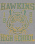 Stranger Things Hawkins High Tigers Varsity Retro Men's T-Shirt
