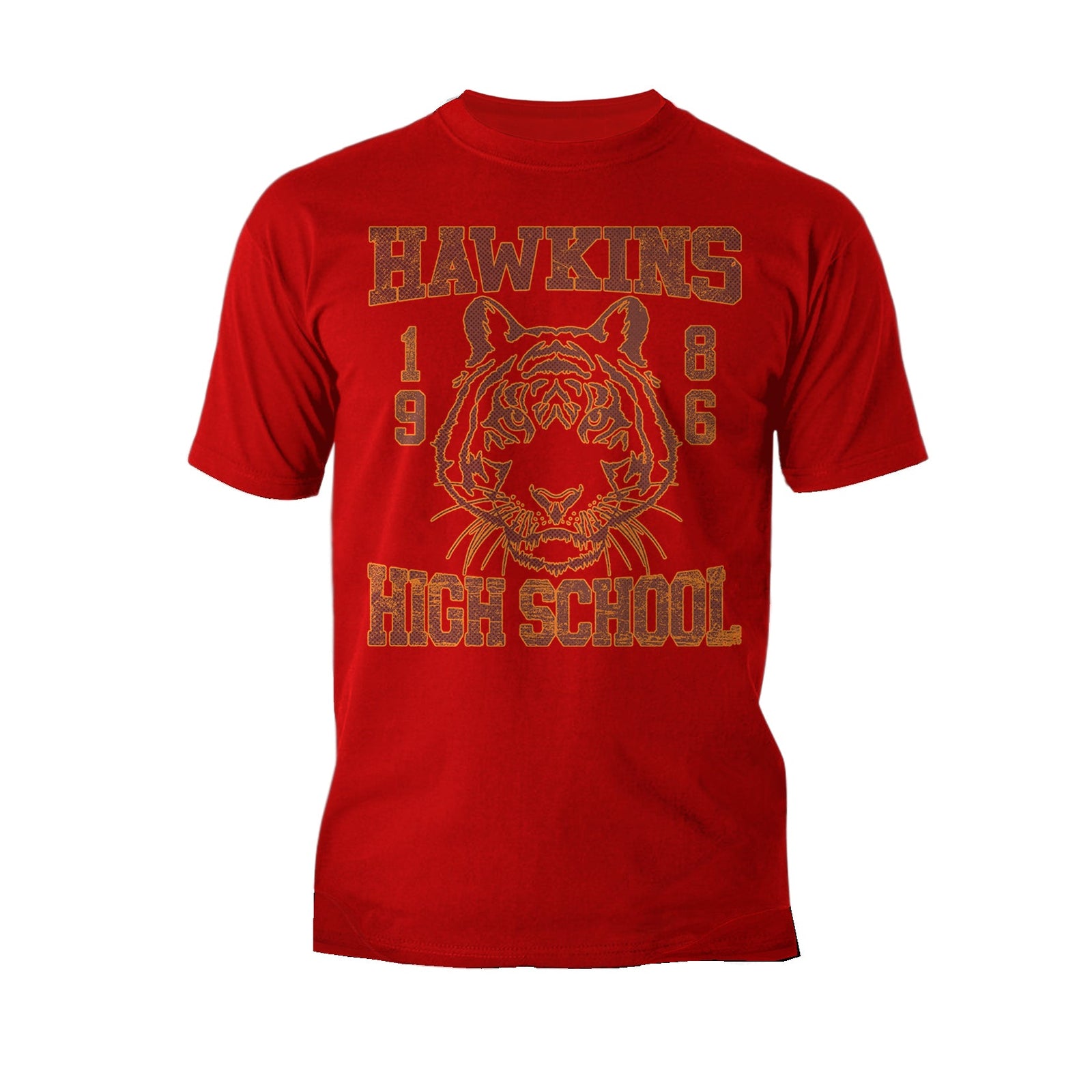 Stranger Things Hawkins High Tigers Varsity Retro Men's T-Shirt