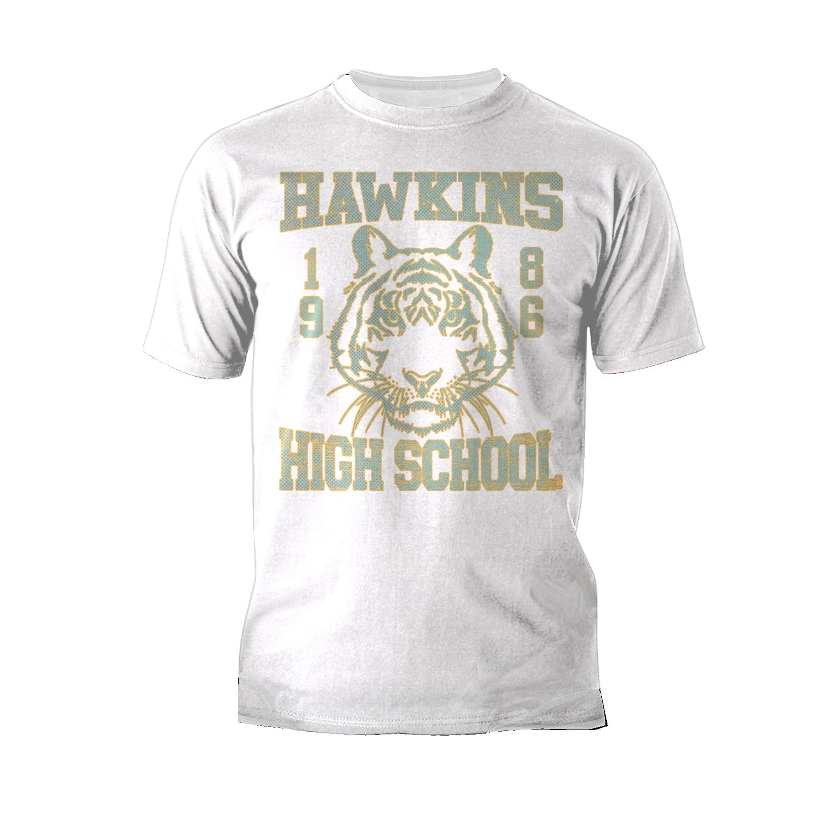 Stranger Things Hawkins High Tigers Varsity Retro Men's T-Shirt