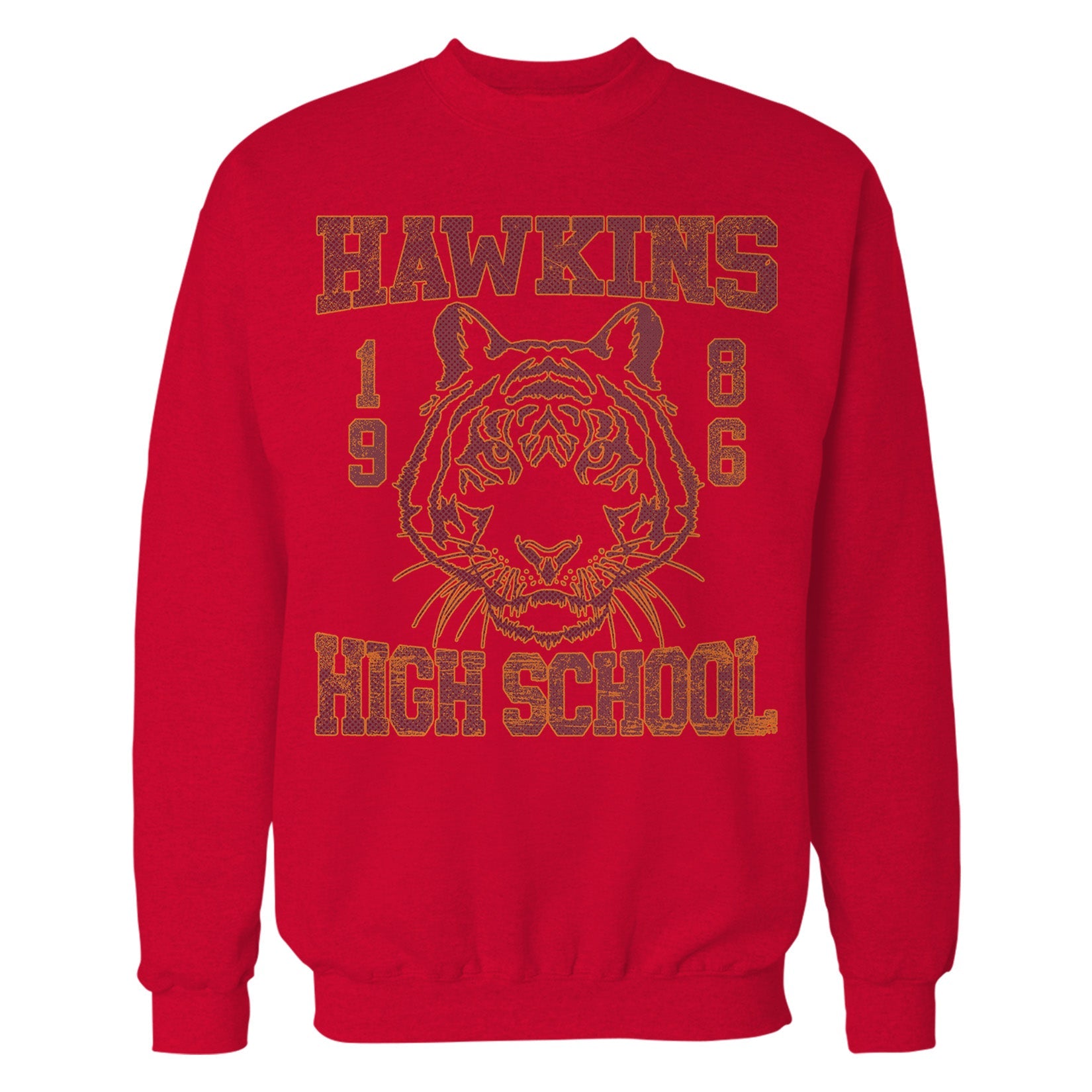 Stranger Things Hawkins High Tigers Varsity Retro Sweatshirt