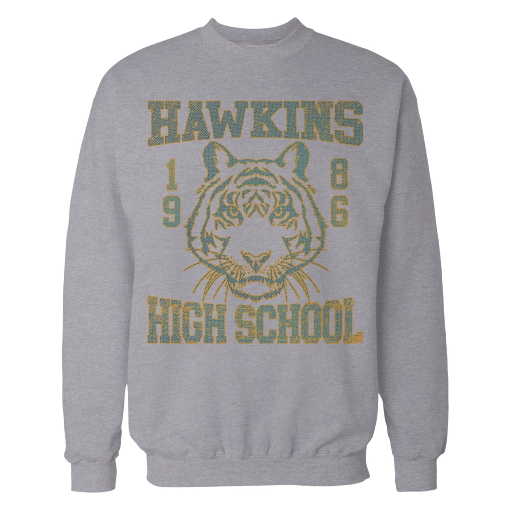 Stranger Things Hawkins High Tigers Varsity Retro Sweatshirt