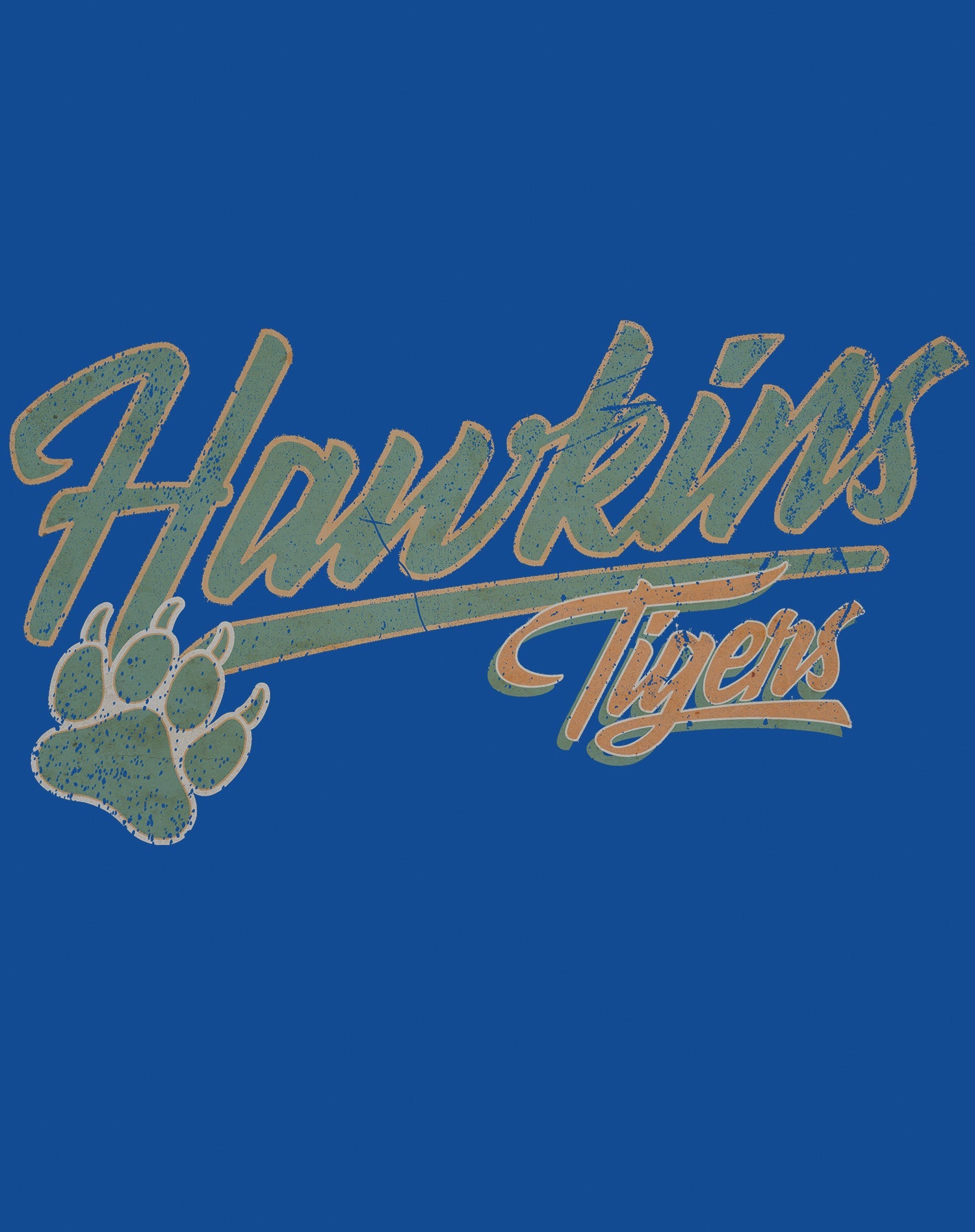 Stranger Things Hawkins Tigers Varsity Vintage Sweatshirt