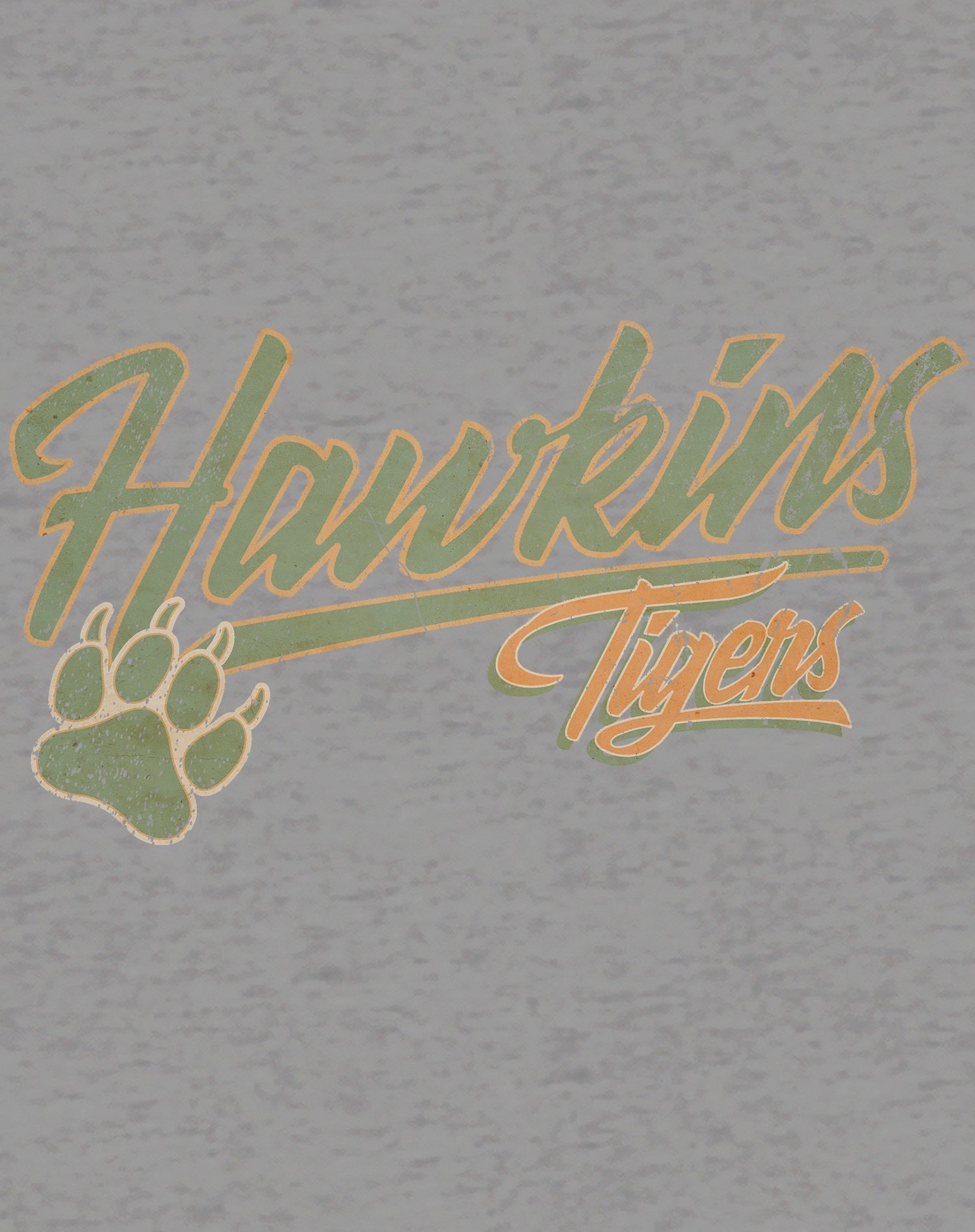 Stranger Things Hawkins Tigers Varsity Vintage Men's T-Shirt