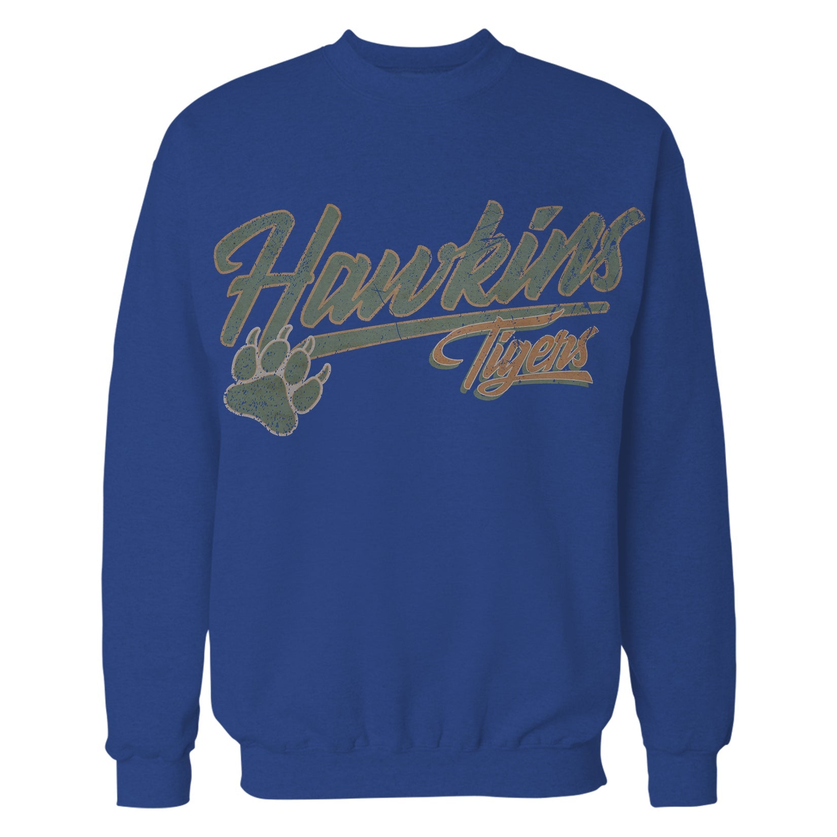 Stranger Things Hawkins Tigers Varsity Vintage Sweatshirt