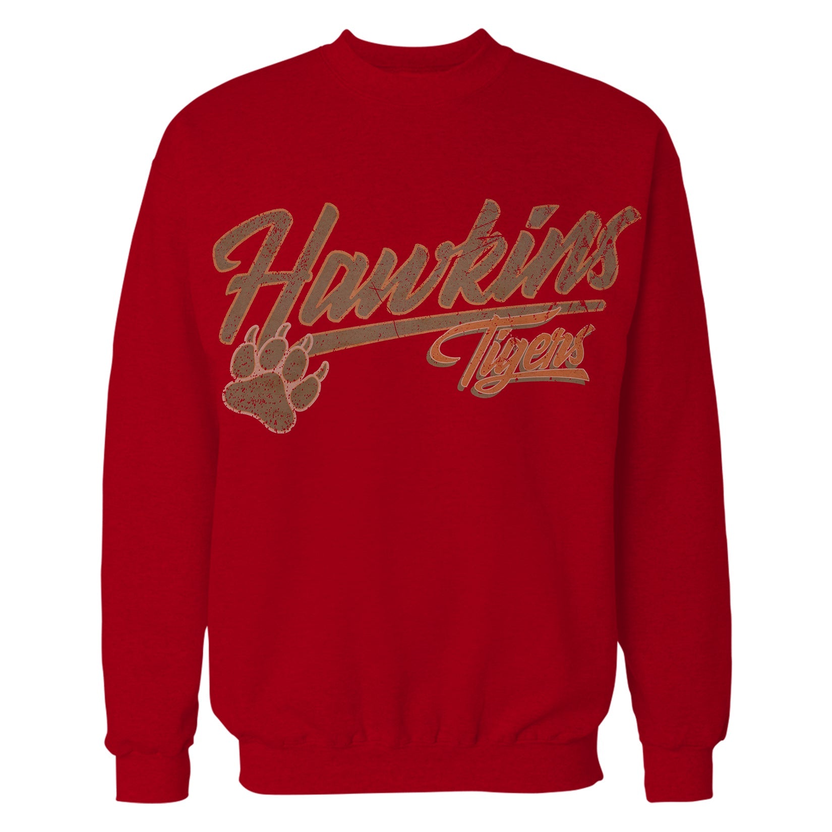 Stranger Things Hawkins Tigers Varsity Vintage Sweatshirt