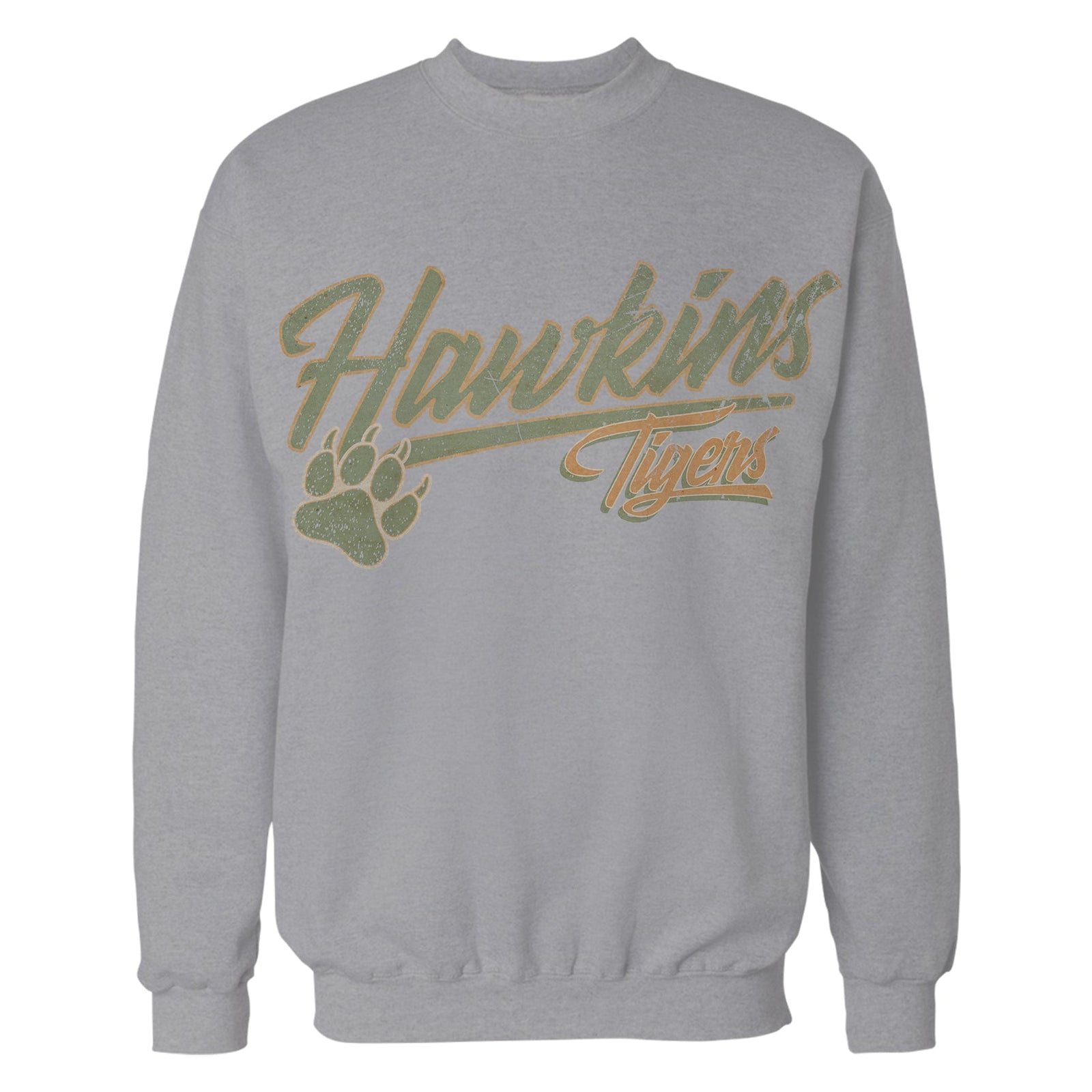 Stranger Things Hawkins Tigers Varsity Vintage Sweatshirt
