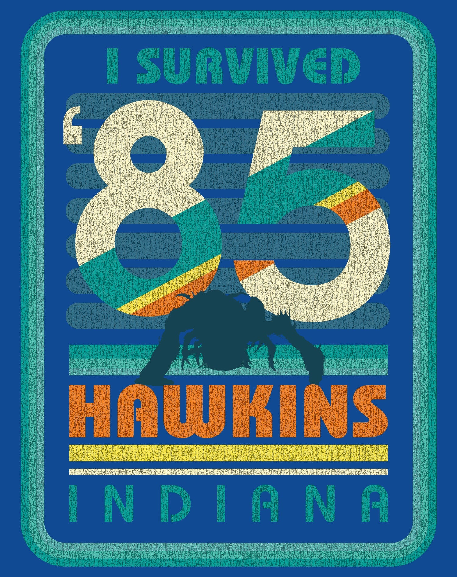 Stranger Things I Survived 85 Original Men's T-Shirt