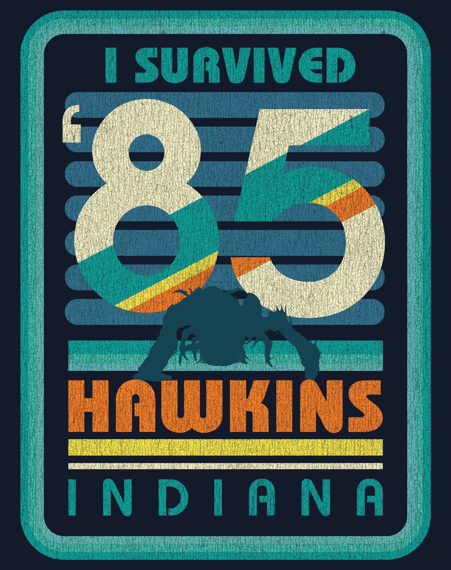 Stranger Things I Survived 85 Official Women's T-Shirt