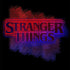 Stranger Things Logo Graffiti Stencil Varsity Jacket