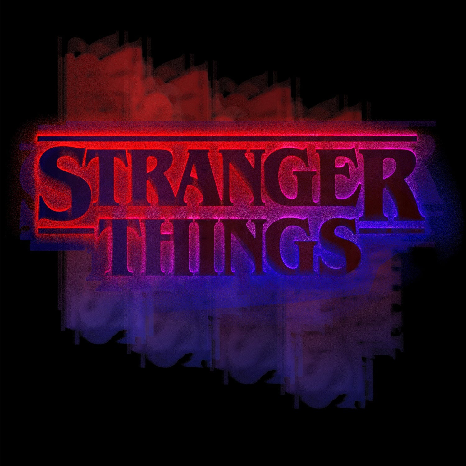 Stranger Things Logo Graffiti Stencil Sweatshirt