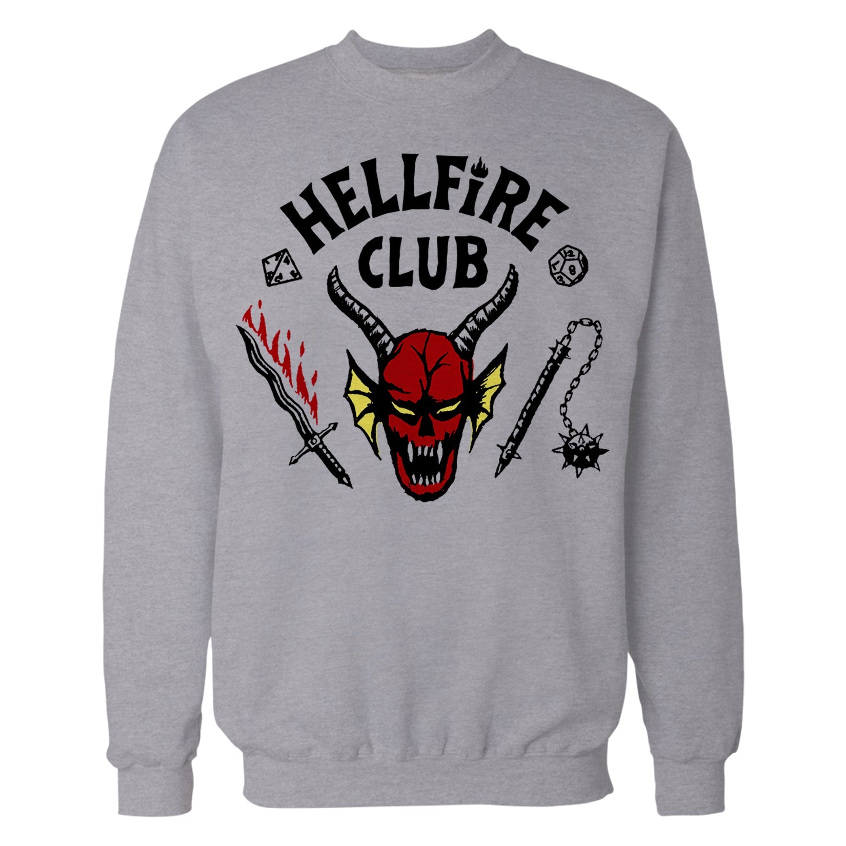 Stranger Things Logo Hellfire Club Classic Sweatshirt ()