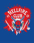 Stranger Things Logo Hellfire Club Graffiti Men's T-Shirt