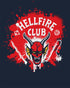 Stranger Things Logo Hellfire Club Graffiti Men's T-Shirt